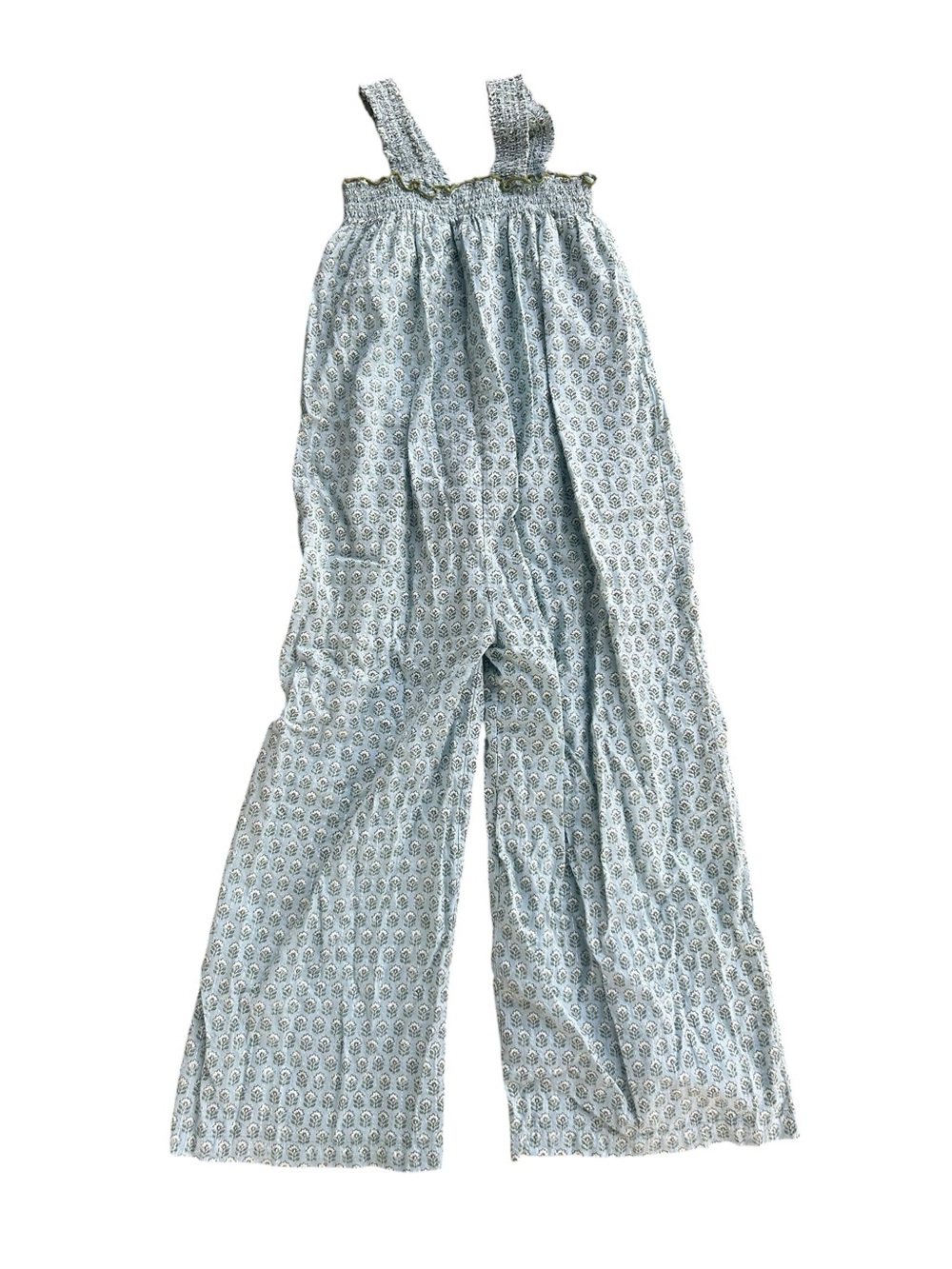 Pink Chicken Eleven Romper in Blue Prairie Girls 12 Years Floral